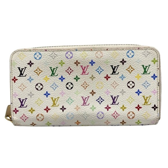 LOUIS VUITTON Zippy Wallet Litchi Monogram Multicolore - 523-071125 - Picture 1 of 9